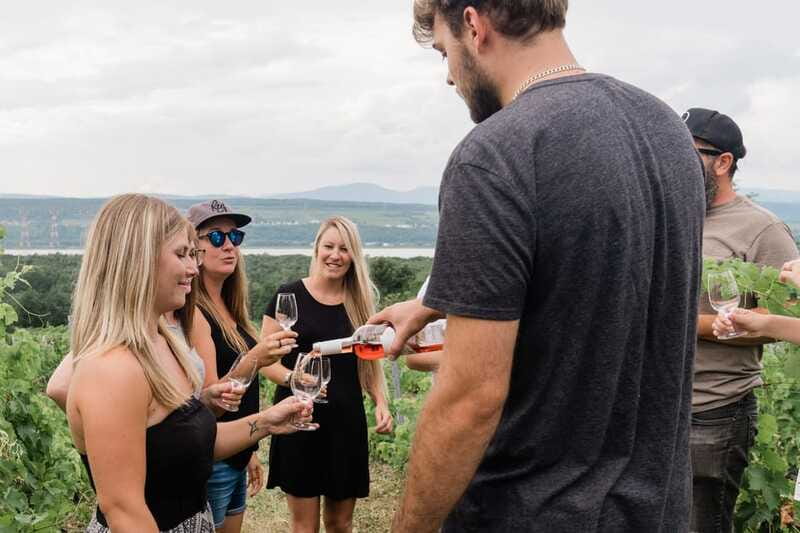 Quebec City: Island of Orleans Wine Tour - Le Vignoble du Mitan: tasting in a charming setting