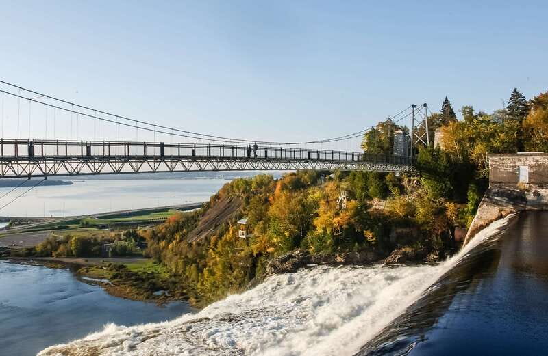 Quebec City: Montmorency Falls with Cable Car Ride - Cable car views from above, then the top sights at Manoir Montmorency