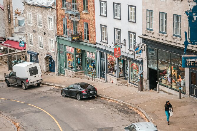 Quebec City Old Town Private Self Guided Walking Tour - Terrasse Dufferin, a guided promenade along big-sky scenery
