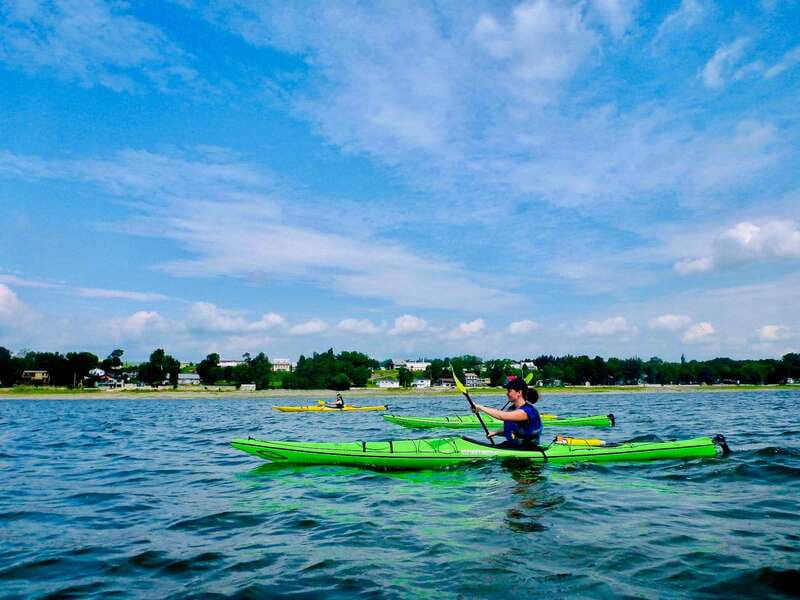Quebec City: Sea-Kayaking Tour in Orleans Island - Orléans Island by sea kayak, a different view from the St. Lawrence