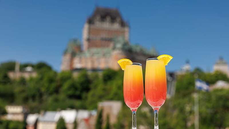 Québec City: Weekend River Brunch Cruise - Montmorency Falls from the river: your best action shot