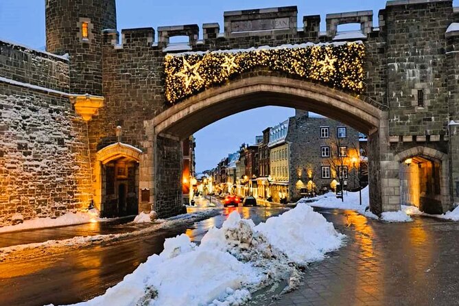 Quebec City : Winter Magic Walking Tour - Passing the Château Area: Stories at Moment Spa Le Château Frontenac