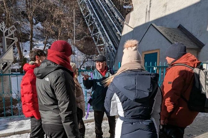 Quebec City : Winter Magic Walking Tour - Dufferin Terrasse Toboggan Slide: The Big Thrill and the Queue Reality
