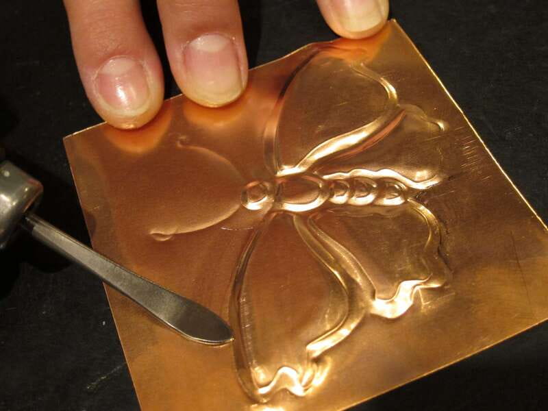 Quebec: Cuivres A. Gilles - (Free Entry) Fee for Workshop - Repoussé in plain language, then you try it
