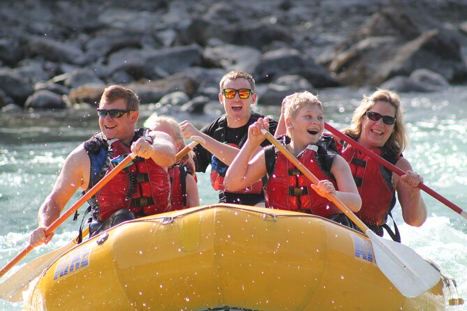 Rafting on Athabasca River Mile 5 in Jasper - Gear, swimsuits, and staying warm when the water is cold