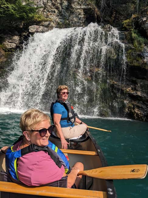 Revelstoke: Guided Canoe Tour with Snacks - When the route adds waterfall views (if conditions allow)