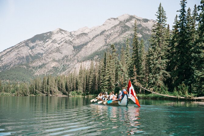 River Explorer | Big Canoe Tour in Banff National Park - Bow River scenery you can’t copy from the road