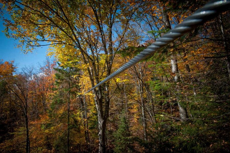 River Ziplines - Nature Tours - Getting there from Tremblant and finding the office parking