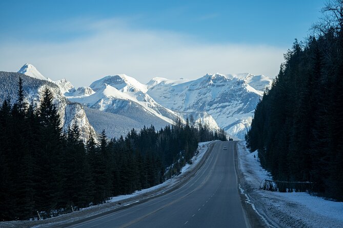 Rockies Winter Premium Tour - Day 4: Bow Valley Parkway wildlife, Emerald Lake, then Rogers Pass and Craigellachie