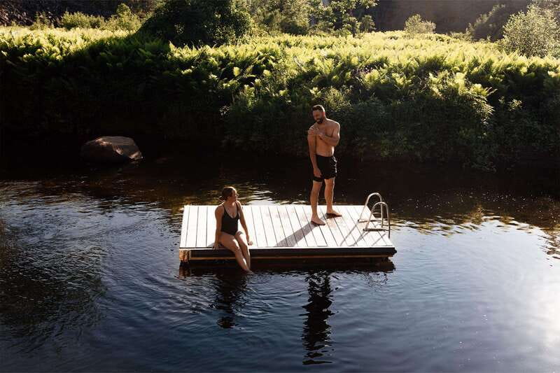 Saint-Sauveur: relaxation session in a Nordic thermal spa - Food, portions, and timing your break