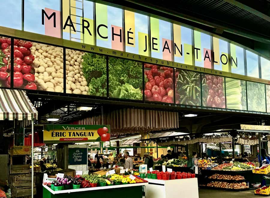 Secret Food Tours: Montreal - Jean-Talon & Little Italy - The Jean-Talon Market stops: focaccia, cheese, produce, sausage