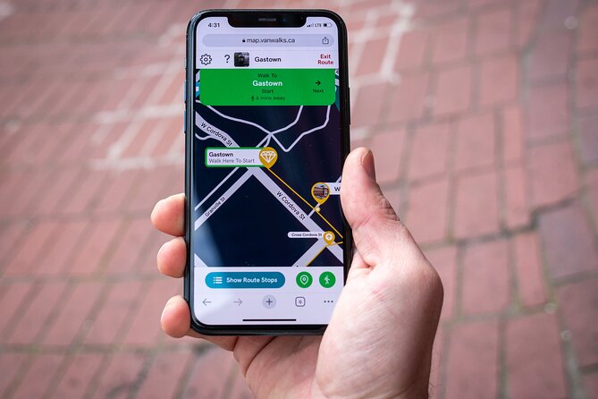 Self-Guided Smartphone Walking Tour of Gastown - The oldest Gastown pub, the Dominion Building, and ending at Victory Square