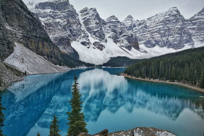 Shuttle from Banff or Canmore to Moraine Lake and Lake Louise - Inside the ride with a small group (max 23) and air-conditioning