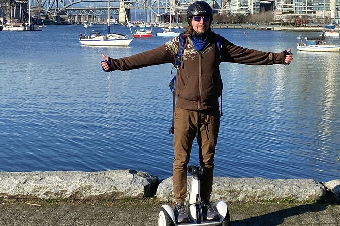 Small Group Segway tour to False Creek/English Bay - Science World, GM Place area, Creekside, David Land Park, and Sunset Beach