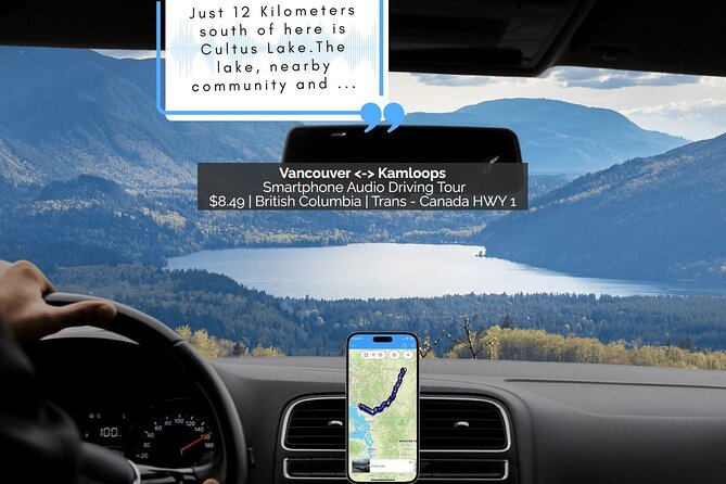 Smartphone Audio Driving Tour between Kamloops and Vancouver - Heritage Village and the “what used to be here” moments