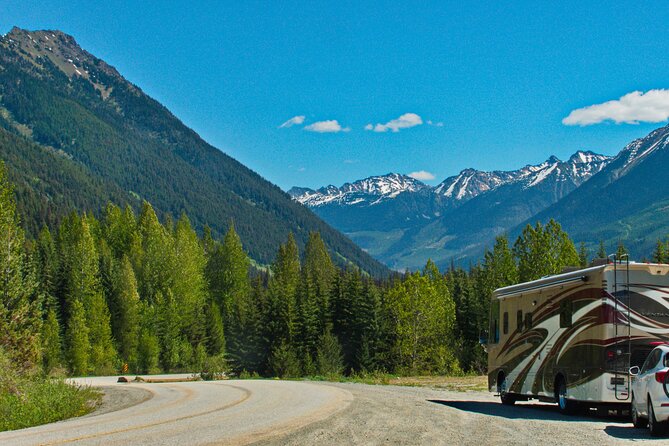 Smartphone Audio Driving Tour between Kamloops & Revelstoke - Price and time on the highway