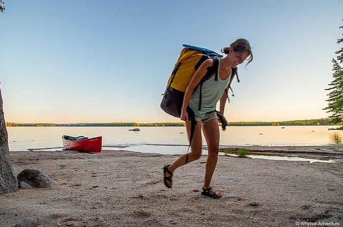 Southern Lakes Canoe Trip - 4 Day - Canoe route basics: what portages mean for your day
