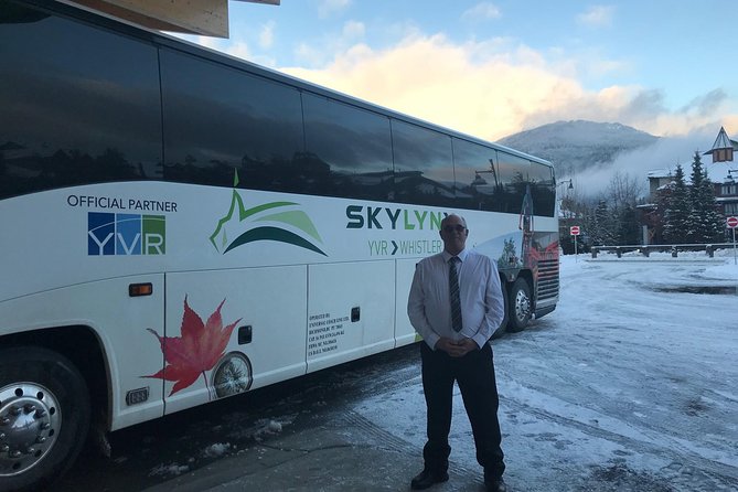 Squamish to-or-from Whistler by Bus (Single trip) - A note on service animals and planning ahead