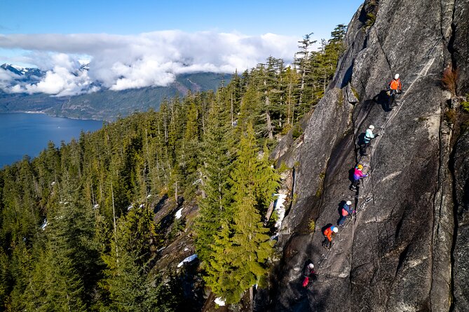 Squamish Via Ferrata Adventure - Squamish Via Ferrata Starts at the Sea to Sky Gondola Summit Lodge