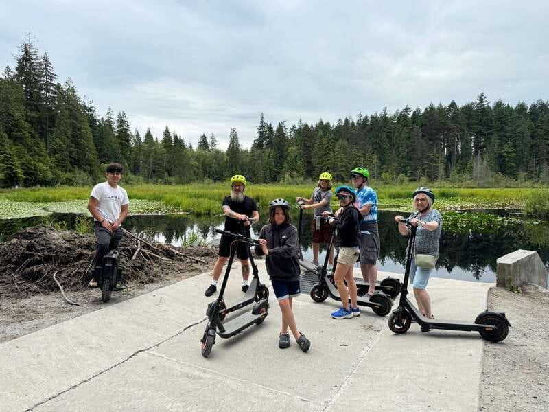 Stanley Park EUC & E-scooters loop tour - Starting at 1455 Quebec St, and getting ready fast