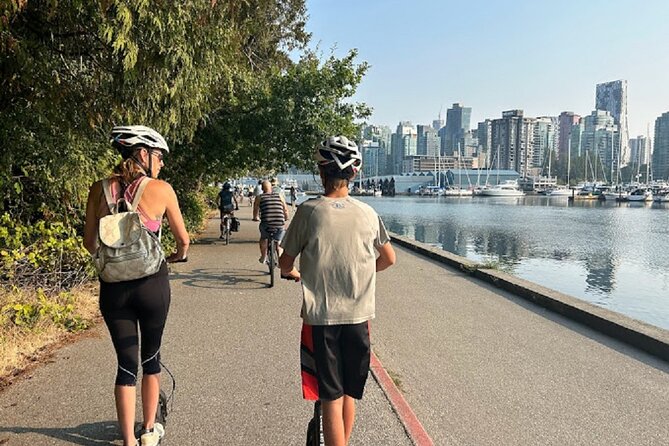 Stanley Park Seawall E-scooter Rental with Self Guided map - Coal Harbour views that make the ride feel worth it