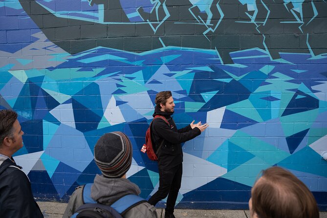Street Art and Craft Beer 2 in 1 Walking Tour Vancouver - Olympic Village to False Creek Flats: murals with an art-festival vibe