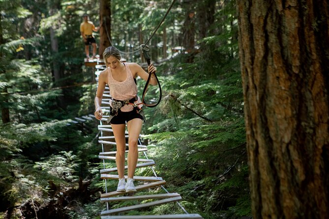 Summer Day Ticket at TAG - Zipline and the Aerial Obstacle Course: adrenaline with safety-first guiding