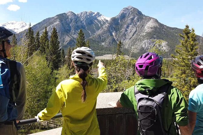 Sundance Canyon eBike and Hike Guided Tour - The return ride along the Bow River pathway