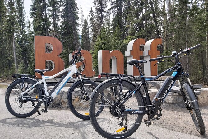 Sundance Canyon eBike and Hike Guided Tour - Cycling the Bow River pathway, from Banff town to park energy