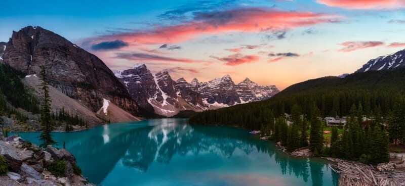 Sunrise or Sunset/Stargazing Tour at Moraine Lake from Banff - Bow Valley Parkway and Morant’s Curve for sunset light