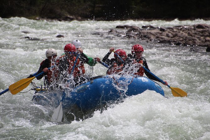 Sunwapta River Self-Drive Rafting Trip - On the water in Jasper National Park’s biggest whitewater