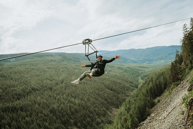 Superfly Ziplines on Cougar Mountain - includes 4 ziplines! - What to Wear and Bring in Whistler Weather (Yes, Even If It Looks Fine)