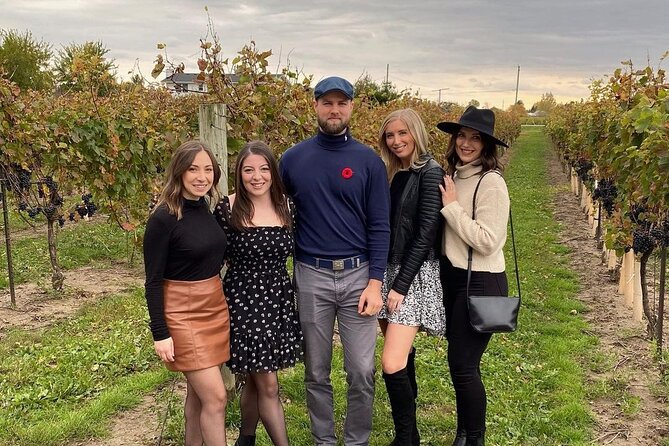 THE CHEERS TOUR: Niagara-on-the-Lake Wine and Cheese Tour - Stop 3: Chateau des Charmes estate-size views with a 3-sample flight