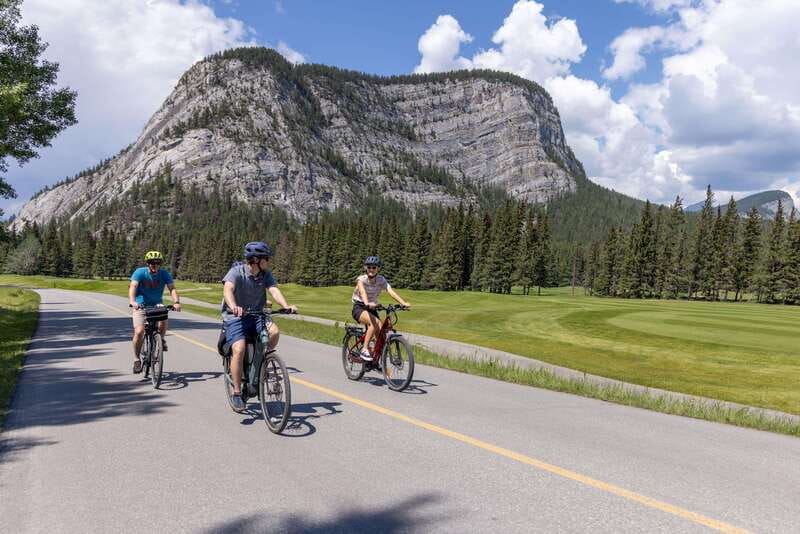The Local Banff Explorer - E-Bike Tour - Banff Springs Golf Course loop: where wildlife often wanders in