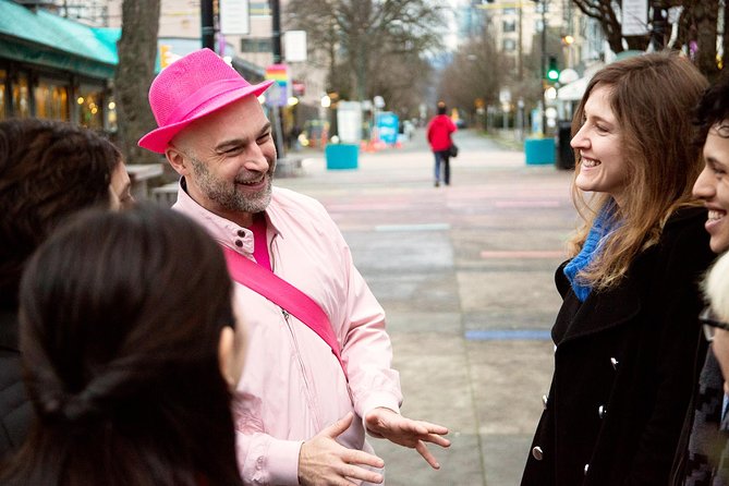 The Really Gay History Tour in Vancouver, Canada - West End orientation: earliest Pride, Jim Deva Plaza, and coded places