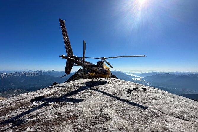 The Sea to Sky Helicopter Sightseeing Tour - Black Tusk Peak from the air, and the feeling of scale