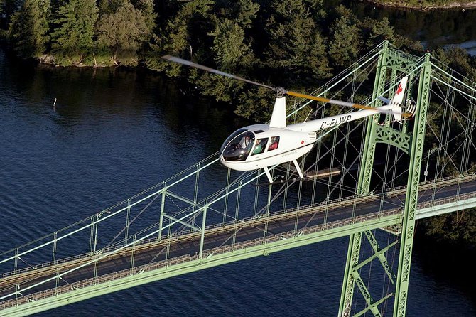 Thousand Islands Two Castle Helicopter Tour - The 1000 Islands Tower Spot: Using One More View to Understand the Whole Area
