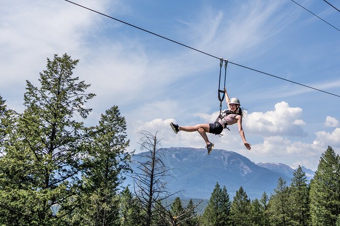 Thrilling 2-Hour Zipline Tour in Radium Hot Springs - Key highlights to know before you go