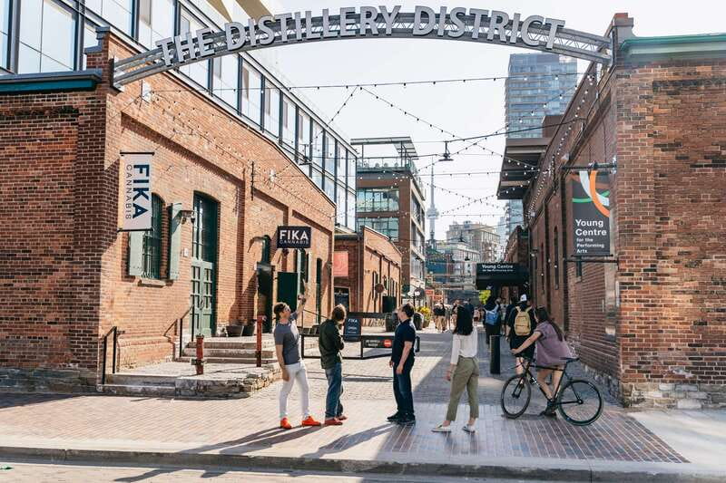 Toronto: Distillery District Historic Walking Tour - Go Tours Canada meeting point, then right into the district’s center of gravity