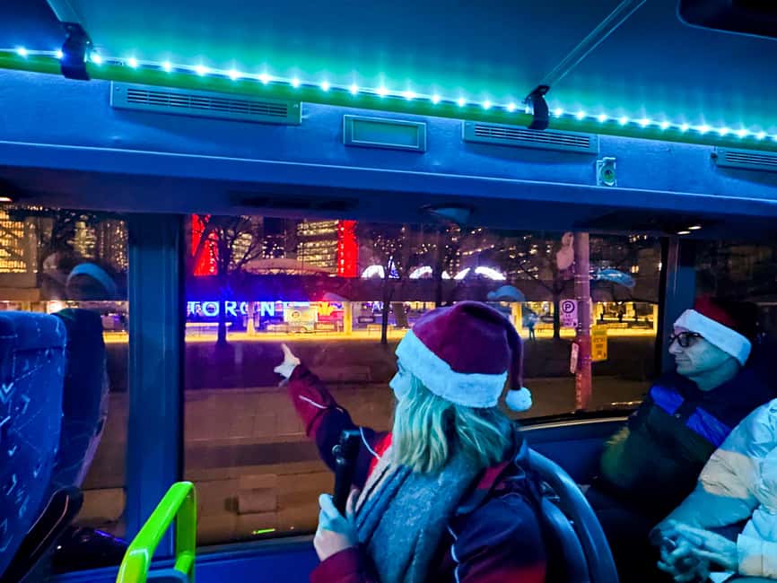 Toronto: Festive Lights Bus Tour - Key things to know before you go