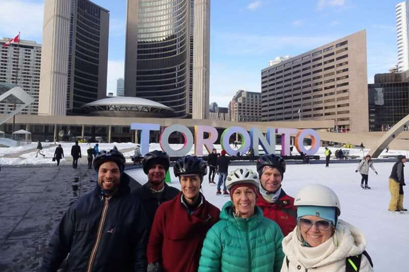 Toronto: Heart of Downtown 3.5-Hour Bike Tour - Eaton Centre and Dundas Square: the commercial core in one swing