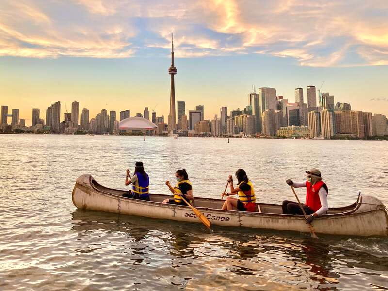 Toronto Islands: Sunset Canoe Tour - Price and value: what $61 really buys you