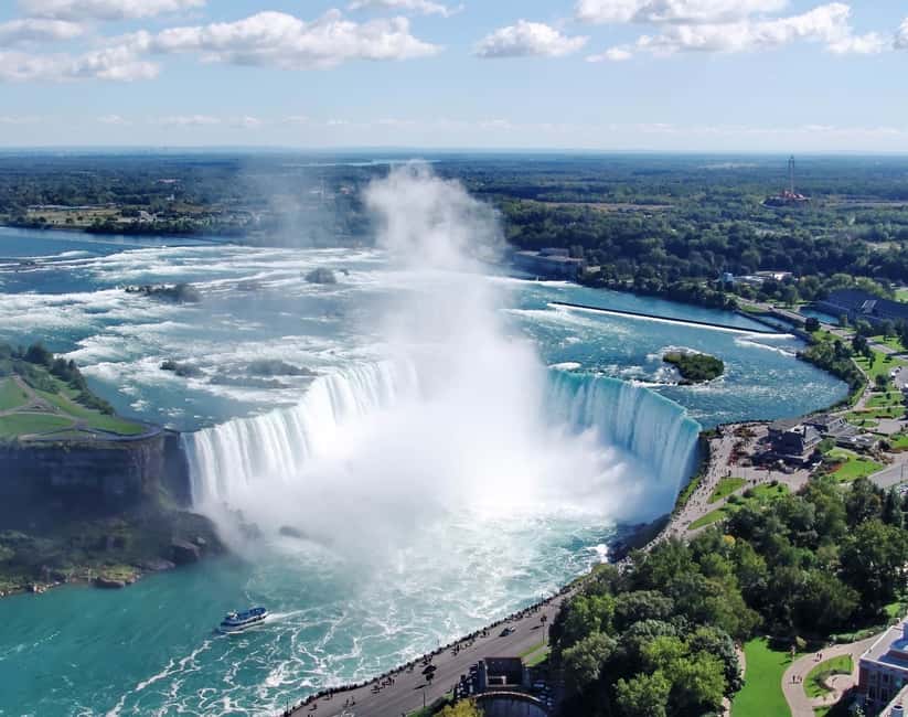 Toronto: Niagara Falls & NOTL Heritage Town Guided Day Tour - Skylon Tower, helicopter flight, and other paid upgrades
