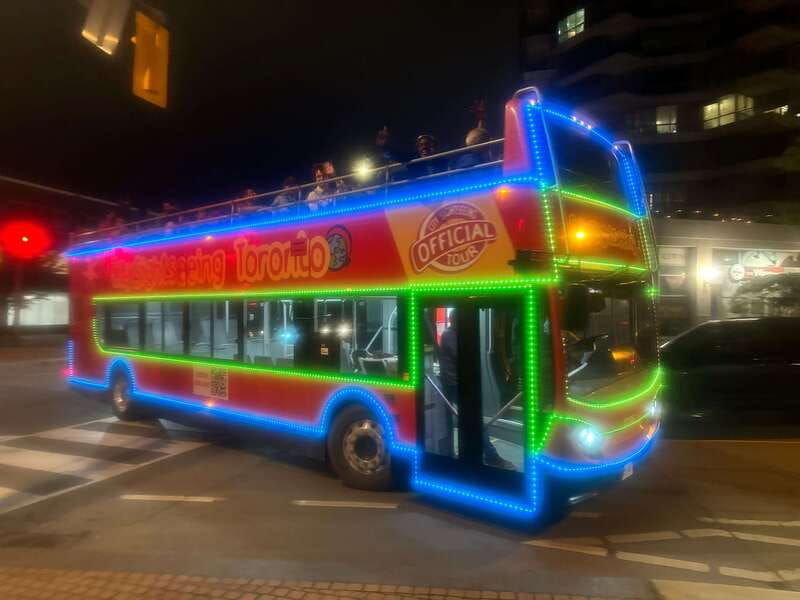 Toronto: Night Sightseeing Tour on a Double-Decker Bus - Key things to know before you ride