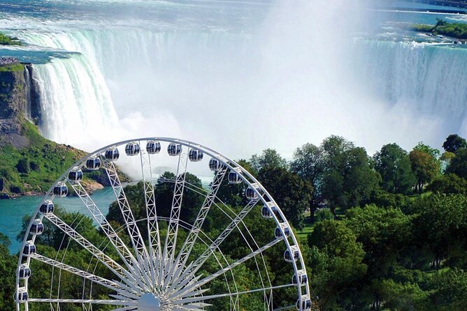 Toronto to Niagara Falls Tour with Skywheel & Fallsview Dinner - Table Rock Welcome Centre, your first close-up payoff