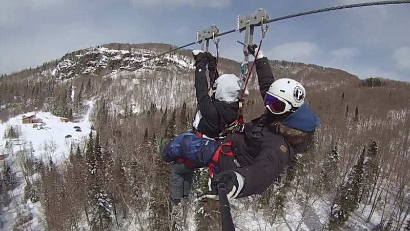 Tyroparc: Mega Ziplines and Hiking in the Laurentians - Mega Ziplines: Four Flights in Summer (and 2 Otherwise)