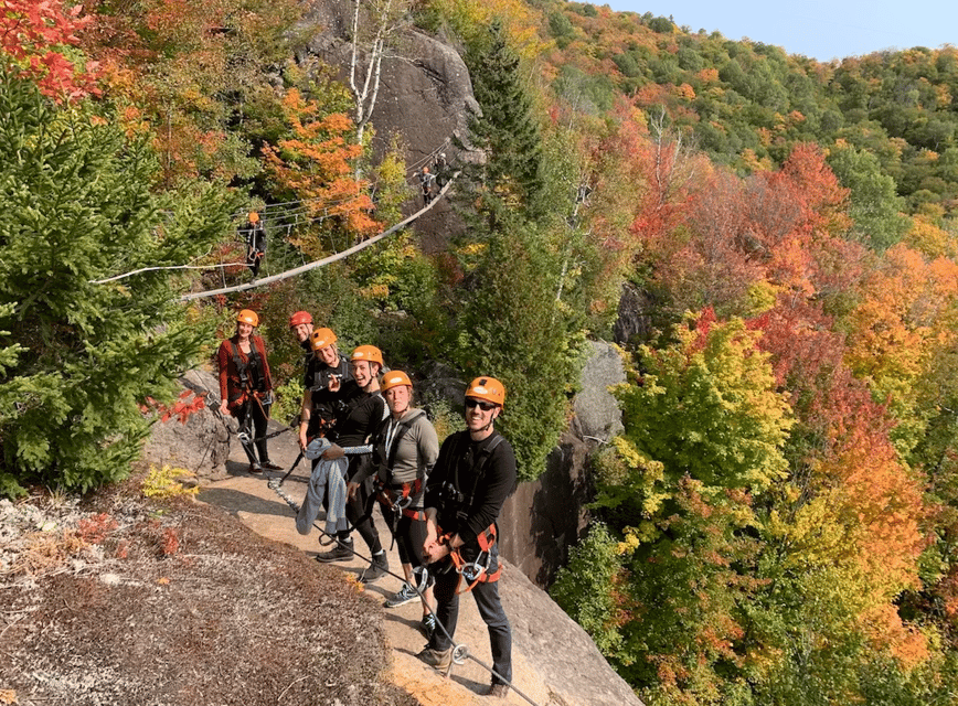 Tyroparc: Via Ferrata and Hiking in the Laurentians - Tyroparc in the Laurentians, and what this via ferrata really gives you