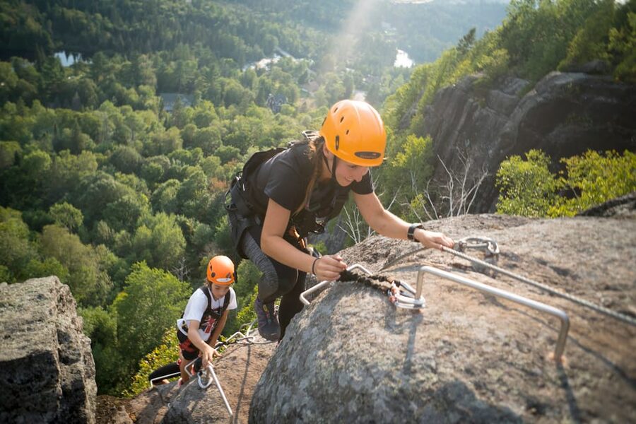 Tyroparc: Via Ferrata and Hiking in the Laurentians - Price and value for $66: why small group climbing feels worth it