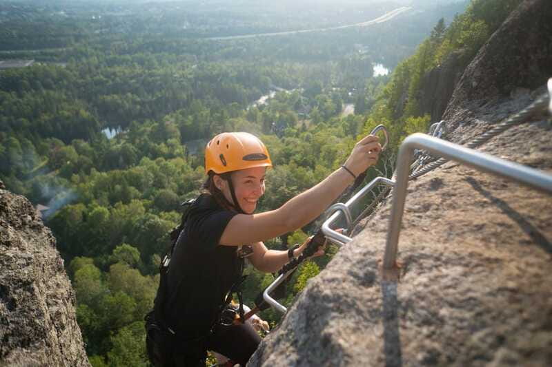 Tyroparc: Via Ferrata Guided Tour and Zipline Combo Ticket - The 4 zipline option: extra climbing, extra flying