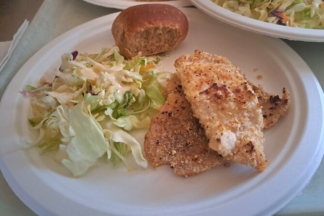 Ultimate Ice Fishing with Lunch - The Great Slave Lake fish fry lunch, cooked while you are still outdoors